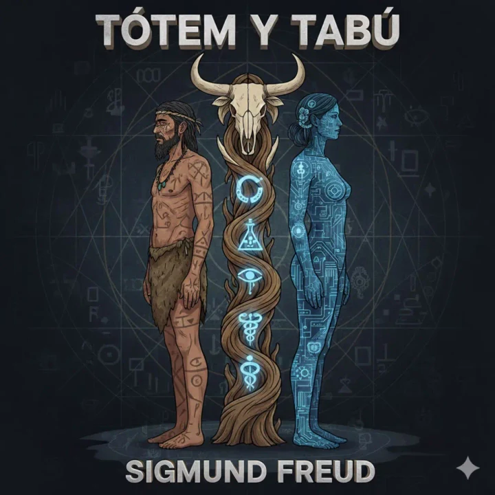 Portada de Tótem y tabú, de Sigmund Freud