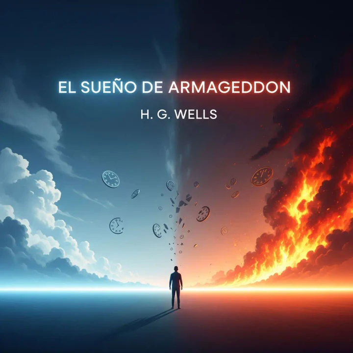 Portada de El Sueño de Armageddon, de H. G. Wells