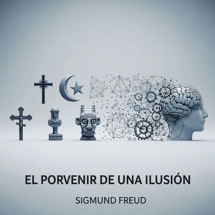 Portada de El porvenir de una ilusión, de Sigmund Freud