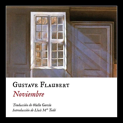 Portada de Noviembre, de Gustave Flaubert