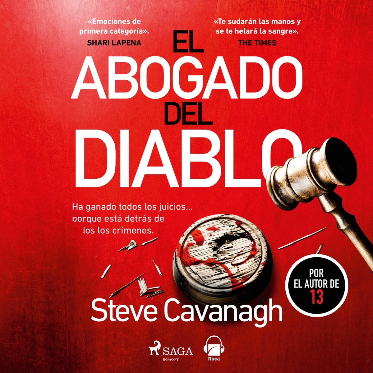 Portada de El abogado del diablo, de Steve Cavanagh